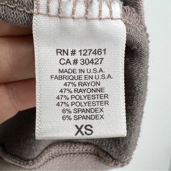 Wildfox Star Print Knit Long Sleeves Gray Crewneck Heathered Pullover Sweater - Picture 4 of 12